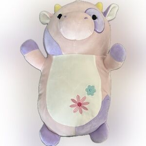 HTF 14" Patty the Purple Pink Cow Hug mees Squishmallow